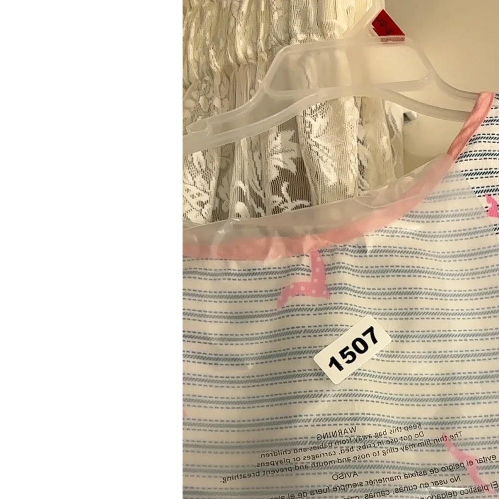 Vintage Handmade Sailboat Apron Pink Blue Striped Nautical‎ Kitchen Cooking